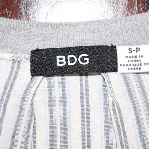 BDG, Urbon Outfitters striped back sweater/shirt - Picture 5 of 6